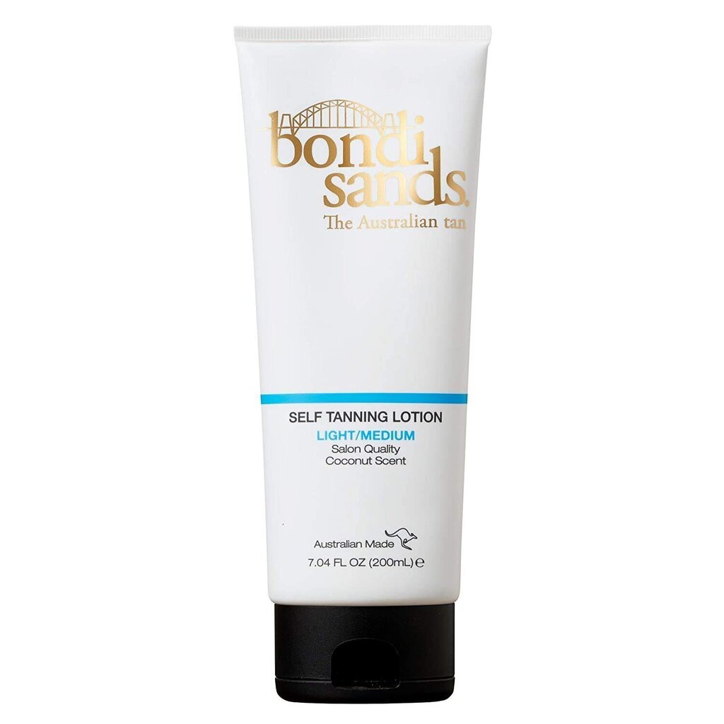 Isepruunistav ihupiim Bondi Sands Self Tanning Lotion Light/Medium, 200 ml hind ja info | Isepruunistavad kreemid | kaup24.ee