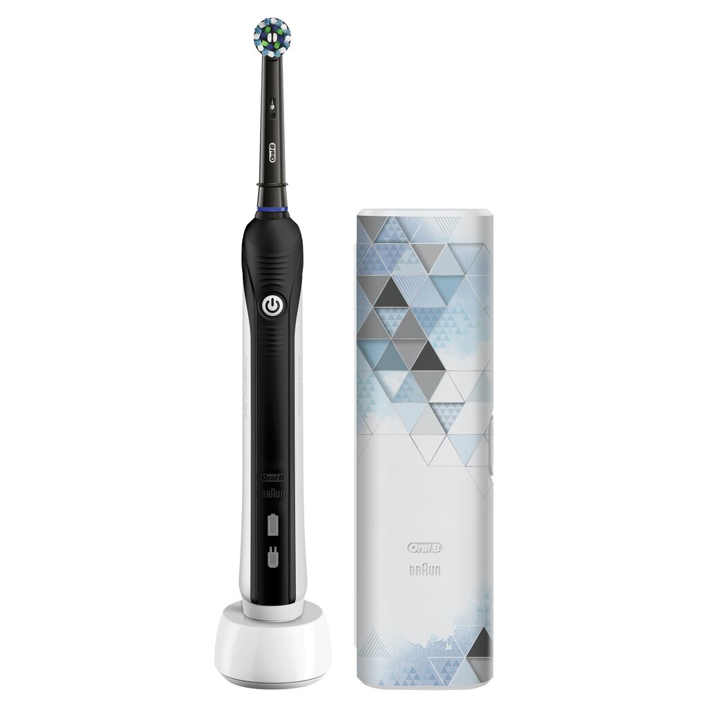 Oral-B Pro1 750 Cross Action + reisikott hind ja info | Elektrilised hambaharjad | kaup24.ee