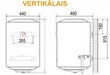 Elektriline veeboiler Ferroli CALYPSO 120VE vertikaalne/ horizontaalne цена и информация | Boilerid | kaup24.ee