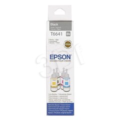 <p><strong>Картридж для струйных принтеров Epson, черный</strong></p>

<p><strong>О продукте:</strong></p>

<ul>
	<li>В контейнере <strong>70 мл</strong></li>
	<li><strong>Совместимость с моделями Epson:</strong></li>
</ul>

<p>L110 L120 L130 L1300 L210 L220 L300 L3070 L310 L355 L365 L4150 L455 L550 L565 L655</p>
 цена и информация | Картриджи для струйных принтеров | kaup24.ee