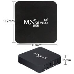 MXQ Pro 4K HDR Android TV Box 4GB RAM 32GB ROM Allwinner H3-Core hind ja info | Digiboksid | kaup24.ee