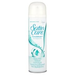 Raseerimisgeel naistele Gillette Satin Care Pure & Delicate 200 ml hind ja info | Raseerimisvahendid | kaup24.ee