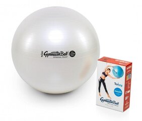 Гимнастический мяч Original Pezzi Maxafe 65 см, белый с помпой цена и информация | Гимнастические мячи | kaup24.ee