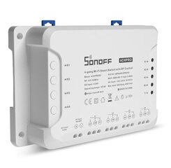 Sonoff 4CH PRO R3 hind ja info | Valvesüsteemid, kontrollerid | kaup24.ee