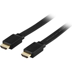 Deltaco HDMI-1080F, HDMI, 15 м цена и информация | Кабели и провода | kaup24.ee