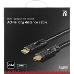 Deltaco HDMI-1150, HDMI, 15 м цена и информация | Кабели и провода | kaup24.ee