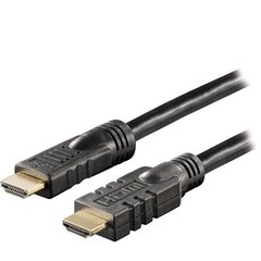 Deltaco HDMI-1250, HDMI, 25 м цена и информация | Кабели и провода | kaup24.ee