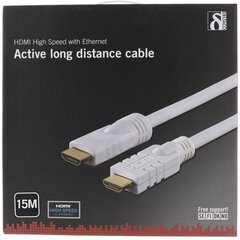 Deltaco HDMI-1151, HDMI, 15 м цена и информация | Кабели и провода | kaup24.ee