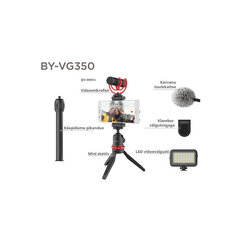 Boya vlogging kit Advanced BY-VG350 цена и информация | Держатели для телефонов | kaup24.ee