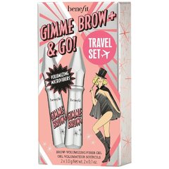 Набор гелевых красок для бровей Benefit Gimme Brow & Go 03 Medium, 2 x 3 г цена и информация | Карандаши, краска для бровей | kaup24.ee