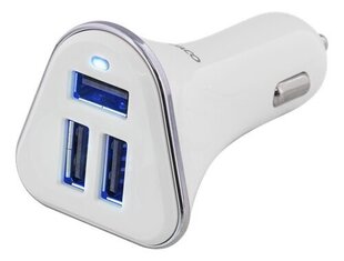 DELTACO USB-CAR102 цена и информация | Зарядные устройства для телефонов | kaup24.ee