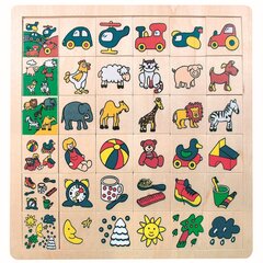 Большая деревянная игра на внимательность Bino цена и информация | Игрушки для малышей | kaup24.ee