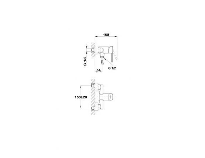 Vannitoa segisti Teka Ares 402K hind ja info | Vannitoa segistid | kaup24.ee