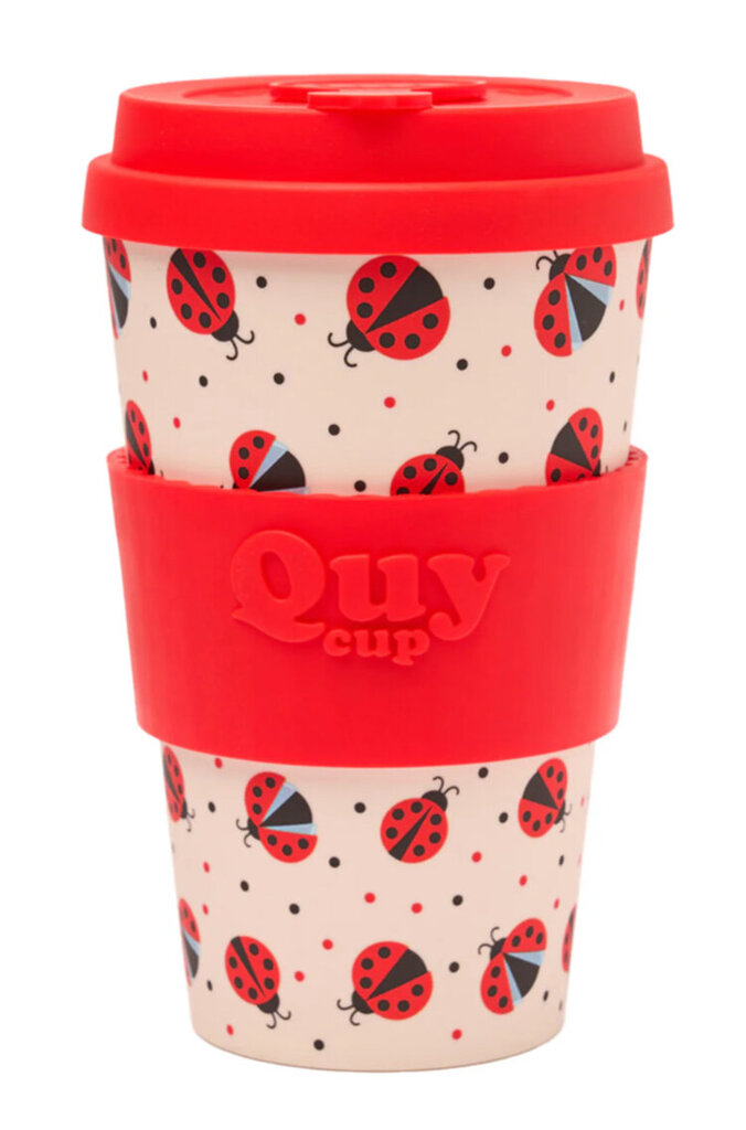 QuyCup kruus 400 ml RePET LADY BUG цена и информация | Termosed, termostassid | kaup24.ee