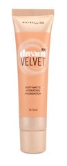 Jumestuskreem Maybelline Dream Velvet 30 ml, 30 Sand цена и информация | Пудры, базы под макияж | kaup24.ee