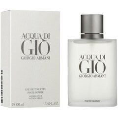 Giorgio Armani Acqua di Gio EDT meestele 100 ml hind ja info | Meeste parfüümid | kaup24.ee