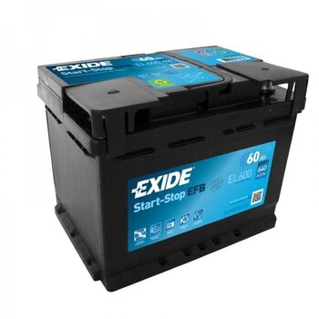 Аккумулятор Exide 60 Ач 640 A EN 12 В цена и информация | Аккумуляторы | kaup24.ee