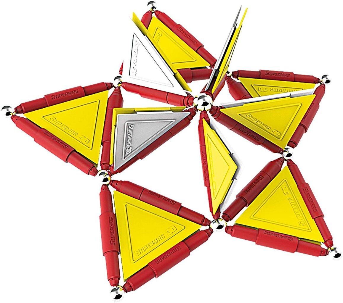 Magnetiline konstruktor Supermag Primary, 0153, 116 osaline hind ja info | Klotsid ja konstruktorid | kaup24.ee