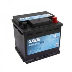 Аккумулятор Exide 55 Ач 480 A EN 12 В цена и информация | Аккумуляторы | kaup24.ee