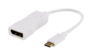 DELTACO USBC-DP1, USB 3.1 "C" hind ja info | USB jagajad, adapterid | kaup24.ee