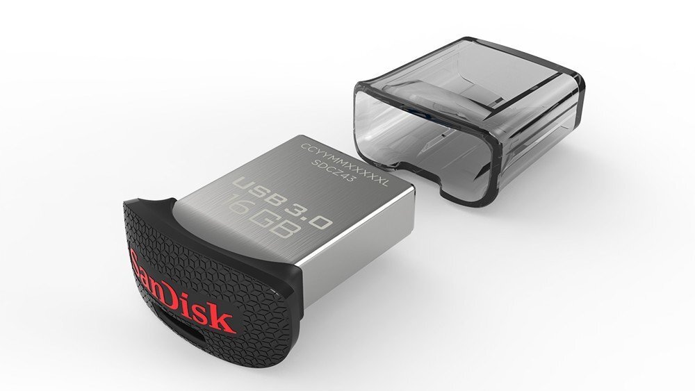 Mälupulk SANDISK 16GB USB3.0 Flash Drive Ultra Fit hind ja info | Mälupulgad | kaup24.ee