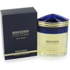 <p>Позвольте <strong>100% оригинальным Мужская парфюмерия Boucheron Pour Homme Boucheron EDT</strong> удивить вас и создайте неповторимый образ, используя эти эксклюзивные <strong>мужские духи </strong>с уникальным, индивидуальным ароматом. Откройте для себя <strong>100% оригинальные продукты Boucheron</strong>!</p><br /><ul><li>Тип: EDT (Eau de Toilette)</li><li>Пол: Мужской</li><li>Название аромата: Boucheron Pour Homme</li></ul> цена и информация | Мужские духи | kaup24.ee