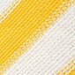 Rõdu vahesein HDPE, 75x400cm, kollast ja valget värvi hind ja info | Päikesevarjud, markiisid ja alused | kaup24.ee