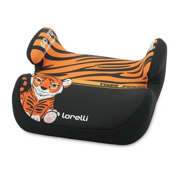 Автокресло-подставка Lorelli Topo Comf, 15-36 кг, Tiger Black-Orange цена и информация | Автокресла | kaup24.ee