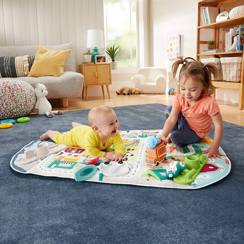 Tegelusmatt Fisher-Price Joyful Journeys Jumbo, FP-GYM05 цена и информация | Tegelustekid | kaup24.ee