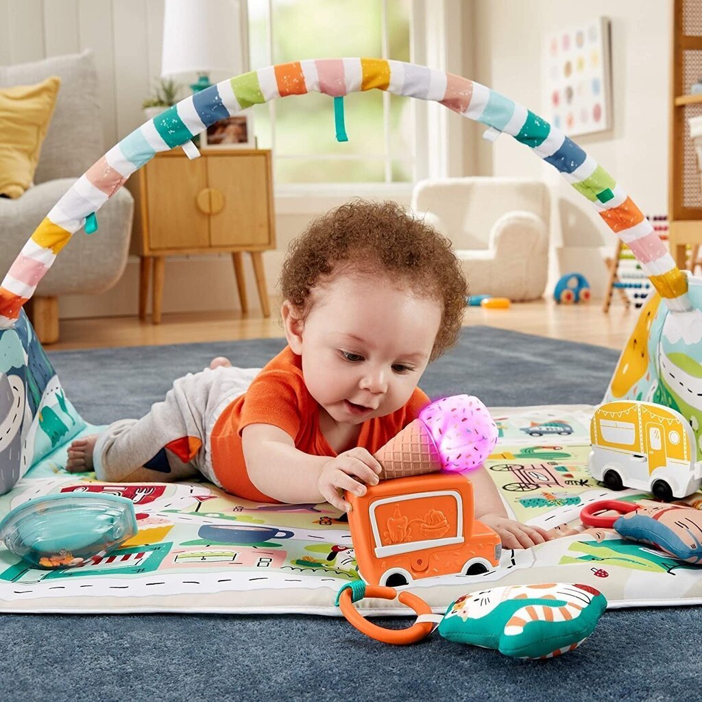 Tegelusmatt Fisher-Price Joyful Journeys Jumbo, FP-GYM05 цена и информация | Tegelustekid | kaup24.ee