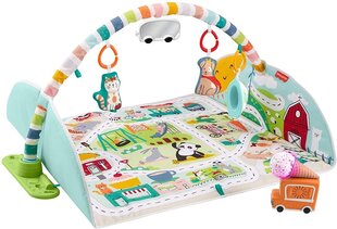 Tegelusmatt Fisher-Price Joyful Journeys Jumbo, FP-GYM05 цена и информация | Развивающие коврики | kaup24.ee