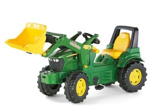 Педальный трактор с съемным ковшом Rolly Toys rollyFarmtrac John Deere 7930 цена и информация | Игрушки для мальчиков | kaup24.ee