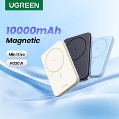 UGREEN PD20W Magnetiline powerbank - must, 10000mAh, CH hind ja info | Akupangad | kaup24.ee