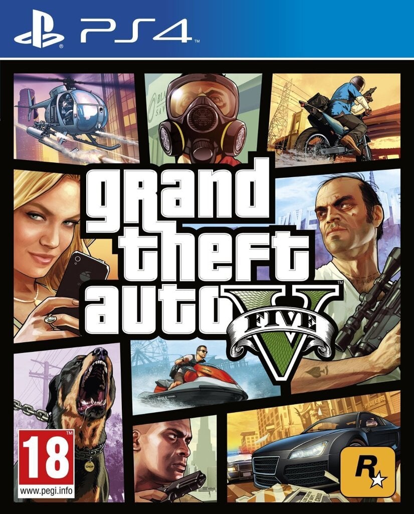 PlayStation 4 mäng Grand Theft Auto 5 Premium Edition цена и информация | Arvutimängud, konsoolimängud | kaup24.ee