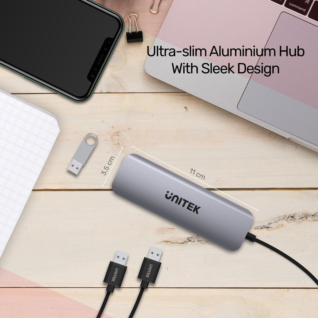 Unitek H1107A цена и информация | USB jagajad, adapterid | kaup24.ee