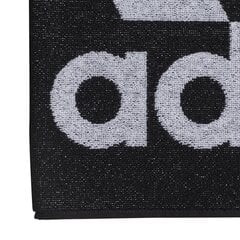 Полотенце Adidas TOWEL S Black White цена и информация | Adidas Кухонные товары, товары для домашнего хозяйства | kaup24.ee