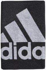 Полотенце Adidas TOWEL S Black White цена и информация | Adidas Кухонные товары, товары для домашнего хозяйства | kaup24.ee