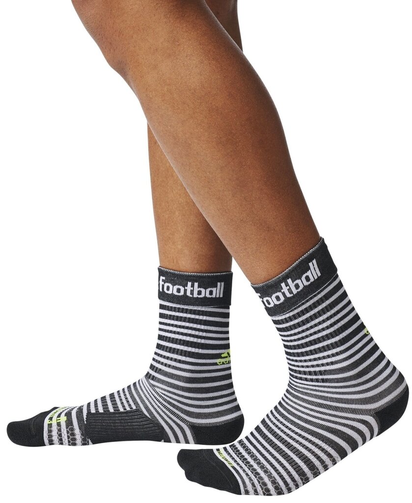 Jalgpallisokid Adidas Icon Socks Black White цена и информация | Jalgpalli varustus ja riided | kaup24.ee