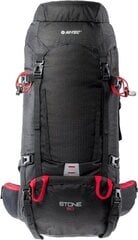 Туристический рюкзак Hi-Tec Stone, 50 л, черный цена и информация | Туристические, походные рюкзаки | kaup24.ee