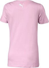 Pluus teismelistele Puma Alpha Logo Tee Pale Pink цена и информация | Рубашки для девочек | kaup24.ee