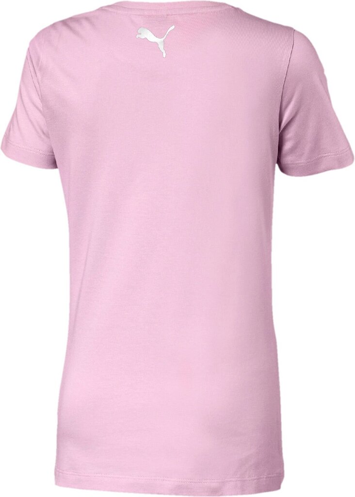 Pluus teismelistele Puma Alpha Logo Tee Pale Pink hind ja info | Tüdrukute särgid | kaup24.ee