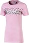 Pluus teismelistele Puma Alpha Logo Tee Pale Pink hind ja info | Tüdrukute särgid | kaup24.ee