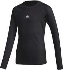 Jalgpalli T-särk teismelistele Adidas Ask LS Tee Y Black цена и информация | Рубашки для мальчиков | kaup24.ee