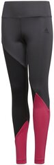 Retuusid teismelistele Adidas Yg TR Cb Tights Grey Pink цена и информация | Штаны для девочек | kaup24.ee