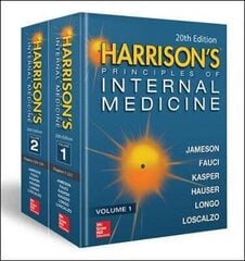 Harrison's Principles Of Internal Medicine, Twentieth Edition (Vol.1 & Vol.2) 20Th Edition hind ja info | Romaanid  | kaup24.ee