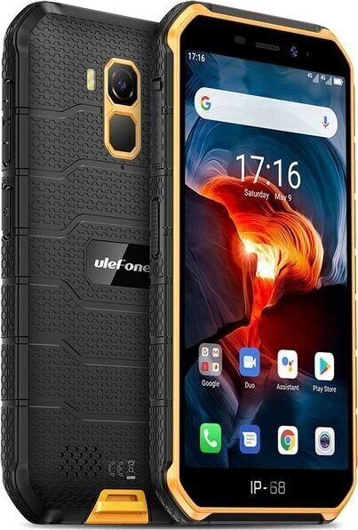 Ilmastikukindel nutitelefon UleFone Armor X7 16GB Orange hind ja info | Telefonid | kaup24.ee