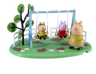 Kujukeste komplekt Mänguväljak Peppa pig цена и информация | MUST Металлическая бутылочка с Ярким рисунком (без BPA) (500ml) для мальчиков от 3+ лет Серая с Машинкой | kaup24.ee