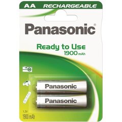 Батарейки Panasonic Ready To Use HR6 (AA) 1900 mAh цена и информация | Батерейки | kaup24.ee