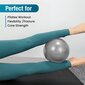 22.86cm Paks Pvc Joogapall Täispuhumiskomplektiga - Professionaalne Meditsiiniline Pilates &amp; Barre Treeningpall Stabiilsuseks ja Keha Keskosale. hind ja info | Võimlemispallid | kaup24.ee