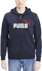 Puma Džemprid Ess 2 Col FZ Hood Blue hind ja info | Meeste pusad | kaup24.ee
